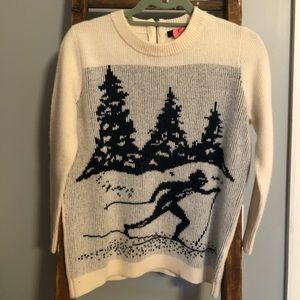 Jcrew ski sweater